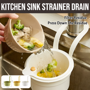 Clean Sink Basket Kitchen Drain Basket Multi-Purpose Basket Kitchen Organizer Hangs On Faucet