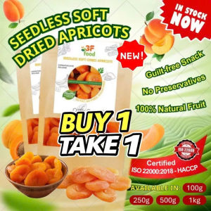 【BUY 1 TAKE 1】3F Food Seedless Soft Dried Apricots Sweet Sour for Health Yellow Dried Apricots