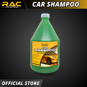 RAC 1 Gallon Car Shampoo Ultra Foam with Carnauba Wax