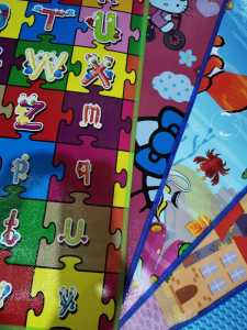 karpet spons plastik lantai tikar karakter 200x120 -ukuran Lain Lain /ready jumbo dan permadani