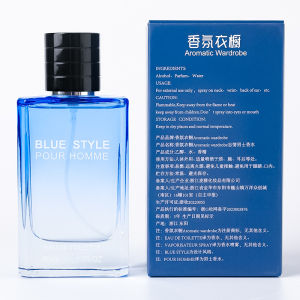 AS001B Blue Style Pour Homme Men Long Lasting Fragnance Charm Mature Floral Fruity At Woody
