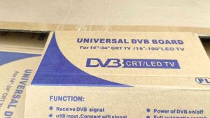 Set Top Box DVB T2 Support VGA untuk Monitor Komputer\nTV Tunner DVB-T2 untuk Monitor / Komputer / laptop