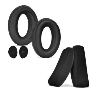 Protein da Earpads Headband thay thế cho hàng không Tai nghe chụp tai chơi game miếng đệm tai với cách ly tiếng ồn Bọt