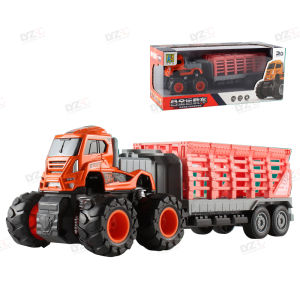 LYZRC Oversized Dinosaurs Toys Rex Jurassic Park Transport Engineering vehicle Car Set Christmas Kids Gifts