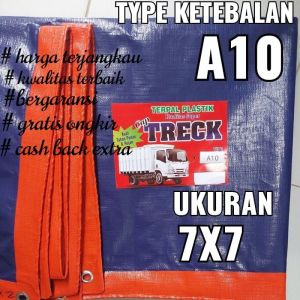 TERPAL PLASTIK A10 UKURAN 7x7 meter