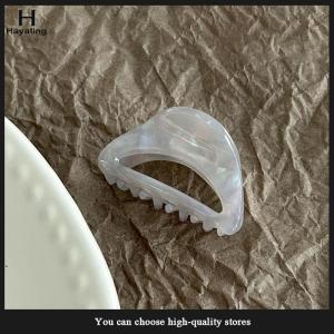 Hayating Acetic Acid Claw Clip Ponytail Hair Clip Solid Color Hair Clip Ponytail Shark Hair Claw Clip For Women Girls Hair Accessories