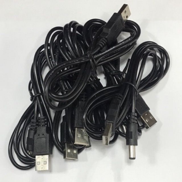 สายชาร์จ USB หัวกลมใหญ่ ขนาดหัว5.5มิล | Lazada.co.th