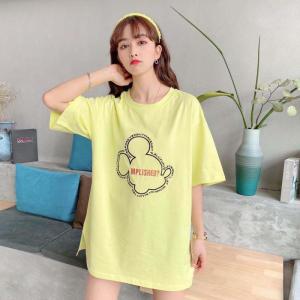 KDAShop ⚡เสื้อยืดพิมพ์ลายการ์ตูนสุดน่ารักสไตล์โคเรีย🐹💖 แบ๊วสุดในรุ่น โทนสีมินิมอลพาสเทล🌈 โดนใจวัยใส เตือนแล้วนะ✨