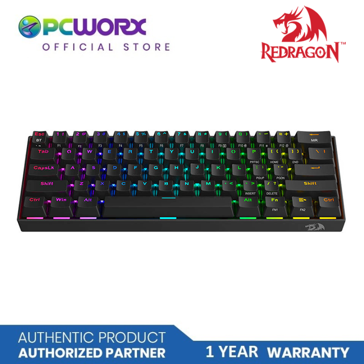Redragon K530W-RGB-PRO Pro Draconic Wireless RGB Mechanical Keyboard ...