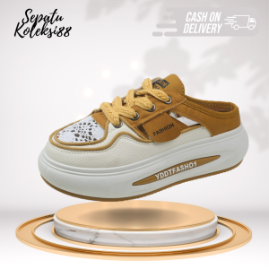 SK Sepatu Wanita Sneakers Kekinian Korea Style 306 terbaru 2024