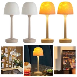 DFYER56 Water Ripple LED Atmosphere Desk Lamp Romantic High Footed Projection Night Light Stable Touch/Remote Control 3/16 Colors Table Lamp Couple Gift