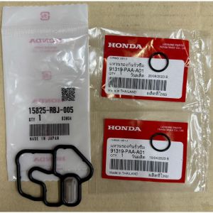 ORIGINAL HONDA JAZZ HYBRID GP1 INGSIHT CIVIC HYBRID SPOOL VALVE FILTER SOLENOID GASKET / VTEC + O RING 15825-RBJ-005 @1pc  91319-PAA-A01 @2pcs