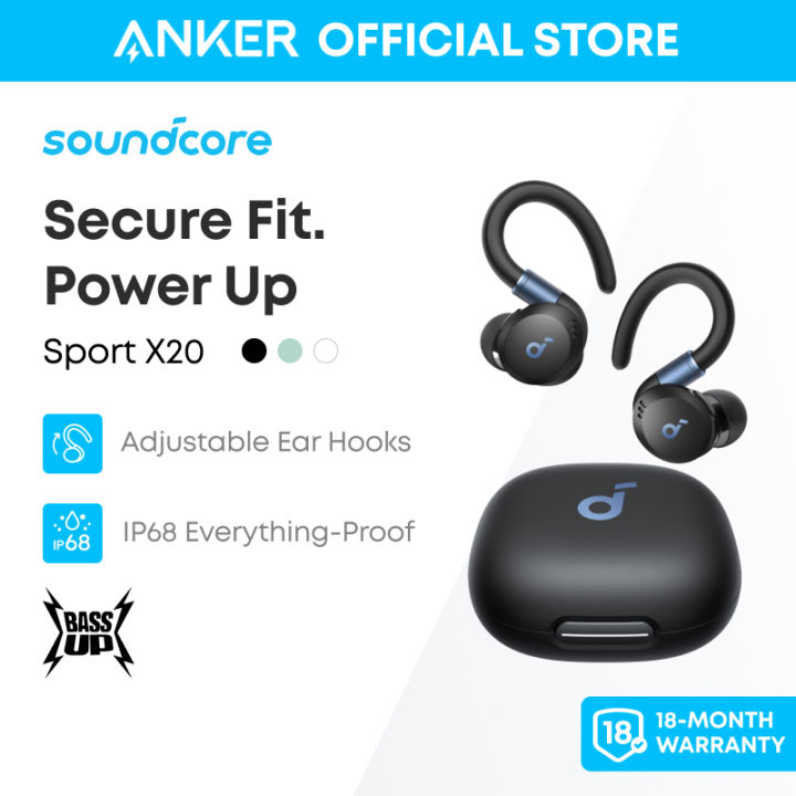 Soundcore by Anker Sport X20 True-Wireless Workout Earbuds Noise