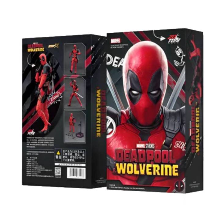 Figurine ZD Toys Deadpool & Wolverine - Collection Deadpool - Modèle Détaillé En Boîte