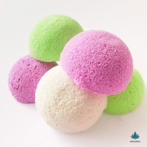 Whizzfizz Handmade Shower Steamer - Lavender | Home Spa-Inspired Shower Experience bathbomb I relaxing shower bathbomb