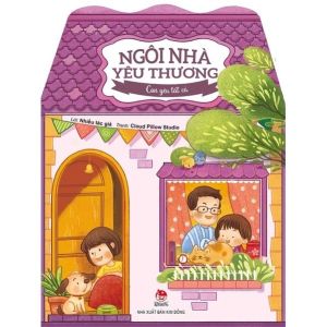 Ngôi Nhà Yêu Thương - Sách thơ trang cứng cán bóng - Con yêu mẹ bố ông bà bé ngoan (Lẻ tự chọn) Kim Đồng