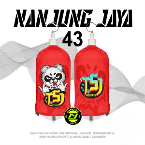 KERODONG FULL PRINTING SANGKAR LOVEBIRD - PANDA