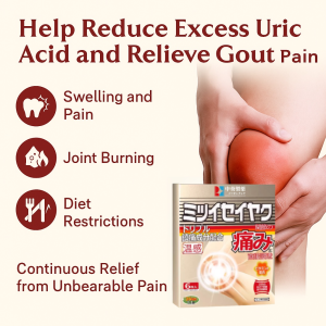 Entilation Buster Sour Wind Plaster Imported From Japan Gout Relief Patch Pain Relief Elbow Joint Pain Natural Ingredients