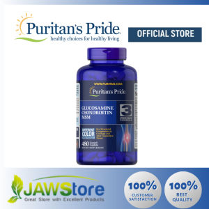 Puritans Pride Double Strength Glucosamine Chondroitin & MSM Joint Soother® 480 Caplets / Item #27816