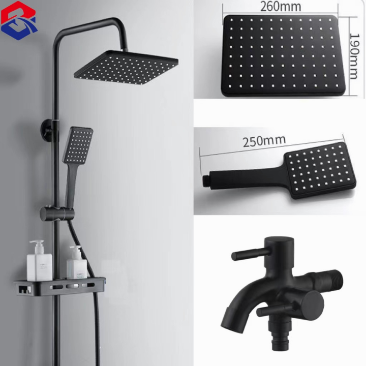 TQTQ SUS304 Shower Set Shower Faucet Bath Single Source Pressurized