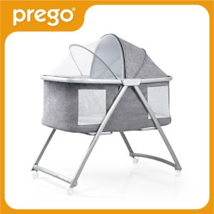 Prego Luna Portable Baby Bassinet Foldable Bed Side Crib With Mosquito Net Katil Tilam Bayi