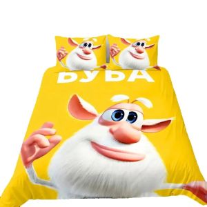 Cartoon B-Boobas Funny Bedding Set B-Boobas Duvet Cover Pillowcase Boy Girl Bedroom Decoration Children Gift Single Double Size
