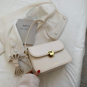 Kstyle Women Elegant Premium PU Leather Retro Fashion Crossbody Bag Shoulder Bag Sling Bag Travel Casual Handbag Beg Wanita Murah Cantik- 9754