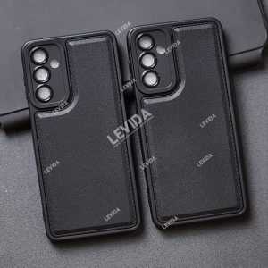 Samsung S23 FE Case Pro Leather Black Samsung S23 FE