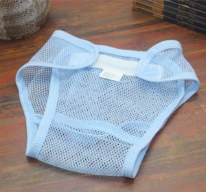 Quần đóng bỉm dán thun lưới thoáng khí mát mẻ cho bé 0 - 5 tháng