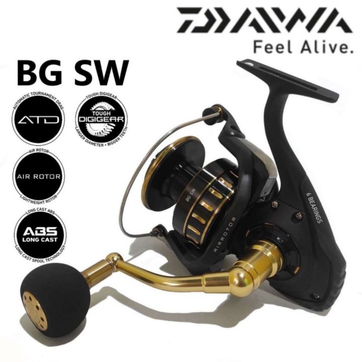 Reel Spinning Best Seller Saltwater Daiwa BG SW 6000D-P dan Reel Spinning Best Seller Saltwater Daiwa BG SW 6000D-P dan