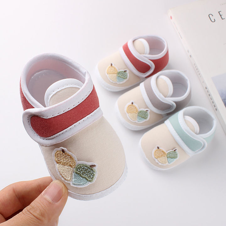 baby incoming Cotton Baby Shoes Toddler Girl Boy Soft Sole Skid