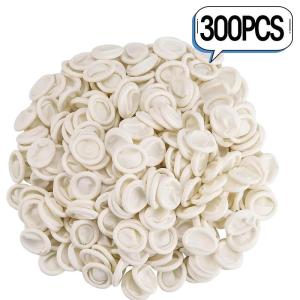 500/100PCS cao su dùng một lần ngón tay cao su cots ngón tay găng tay bảo vệ chống trượt chống tĩnh điện Ống Đeo ngón tay Găng tay Dụng cụ xăm bọc nút tay cầm