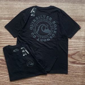 ✅ KATUN Quiksilver Turmeric Surfing T-Shirt P294 Mens Distro T-Shirt Short Sleeve Premium Cotton Cool Screen Printing .C