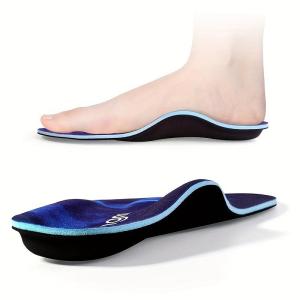 Comfortable and efficient arch corrective insoles Flat foot support High performance for men and women