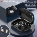 Monster Open Ear AC100 หูฟังบลูทูธไร้สาย กันน้ํา ควบคุมสัมผัส สําหรับเล่นกีฬา. 