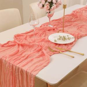 Decorative Table Runner Mat red wedding celebration design bohemian decorative style adds a textile layer to the selected table surface family home use space planning table runner