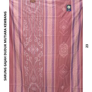 SARUNG GAJAH DUDUK MUTIARA KEMBANG
