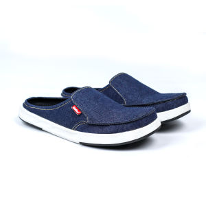 Sepatu Slop Sandal Bustong Karet Pria Keren Distro Cowok Dewasa Terbaru Working F 14