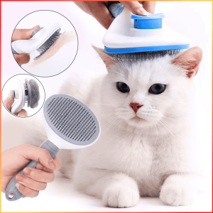 NO LIMIT Sisir Rambut Hewan Peliharaan Kucing Anjing Uap Bulu Rontok Kutu Anti Kusut Hair Grooming