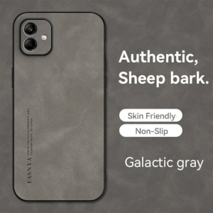 Soft Case Samsung A04 A04e A05 A05s A06 Luxury Casing Sheepskin Leather