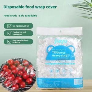 KENTAI ถุงคลุมอาหารคุณภาพอาหาร ใช้ได้ทั้งตู้เย็นไมโครเวฟและเตาไอน้ำ ป้องกันฝุ่นและแมลง