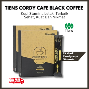 Tiens Cordy Coffee – Kopi Hitam Herba untuk Stamina & Tenaga Lelaki Dewasa | Tahan Lama & Kekal Bertenaga! (+ Penghantaran Percuma!)