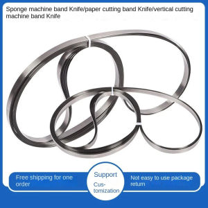 Sponge pearl cotton cutting machine cutting machine band saw blade toothless circular saw blade paper cutting blade