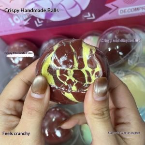 Crunchy Căng Thẳng Relief Squishy Bóng Handmade Mềm Tpr Đồ Chơi Với Nứt Âm Thanh Cho Thư Giãn Và Vui Vẻ