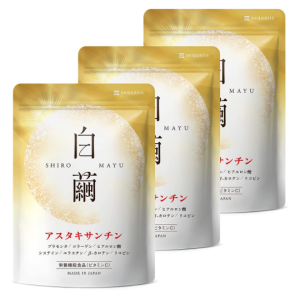 【DirectFrom Japan】ShiroMayu Astaxanthin 30-Day Supply/2 PacksSet/3 Packs Set-AntioxidantSupplement