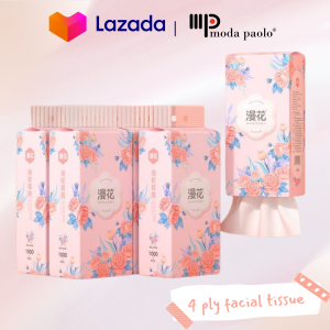 4 PLY HANGING TISSUE PAPER / TOILET PAPER | 1000 SHEETS (MP03)
