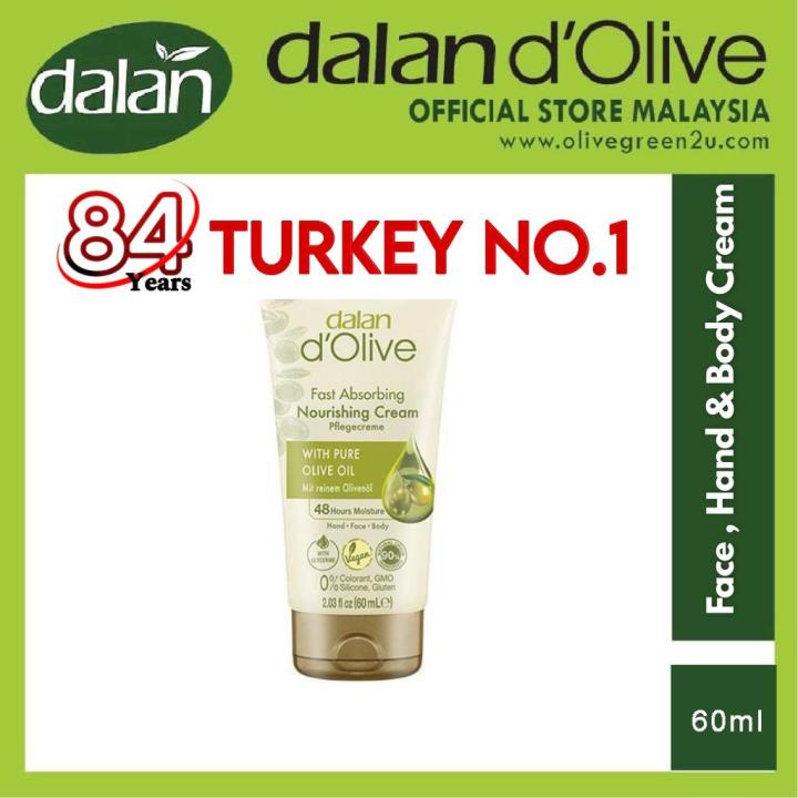 Dalan d'Olive Hand & Body Cream 60ml | Lazada
