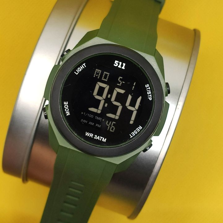 Fashion Tactical Watch Original GiftCity 5.11 Actual Pic Water Resist Shock Proof Sports Watch Lazada PH