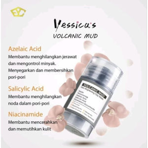 [BPOM] Yessicas Clay Stick Cleansing Mask Oil Control Fight Acne Moisturize | Tea Tree | Strawberry