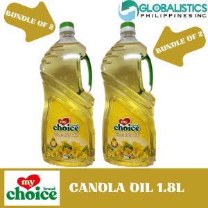 My Choice brand Canola Oil 1.8L - Bundle of 2